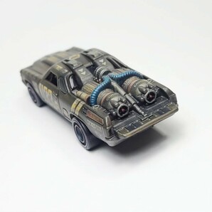 1%er Die-cast Skunk custom / Custom '71 El Camino CUSTOM / hotwheels ホットウィール の画像6