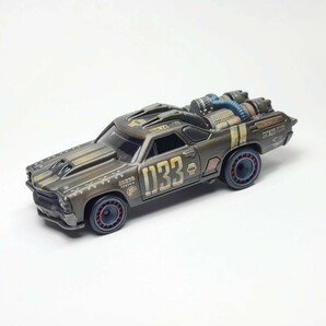 1%er Die-cast Skunk custom / Custom '71 El Camino CUSTOM / hotwheels ホットウィール の画像7