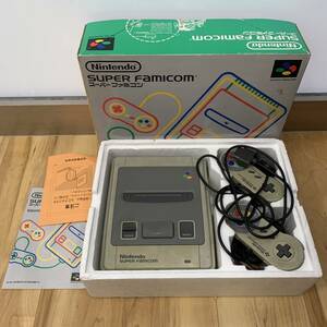 669 通電確認済 スーファミ 本体 Nintendo 任天堂 スーパーファミコン HVC-002 付属品あり 