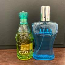 739 香水 2本 VERSACE ヴェルサーチ GREEN JEANS MAN グリーンジーンズ マン オードトワレ EDT 75ml BLUE Rockyman オードパルファム 100ml_画像3