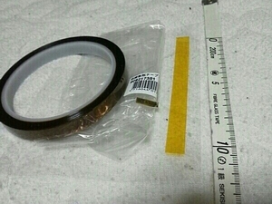  poly- imido tape LED strike . change isolation, heat-resisting tape 10. selling by the piece postage 84 jpy 