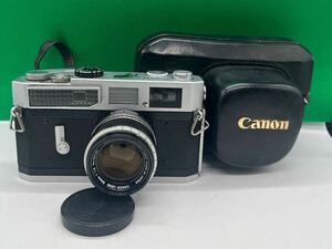 茅A●901 Canon 7 CANON LENS 50mm f=1.8 フィルムカメラ カメラ レンズ ボディ