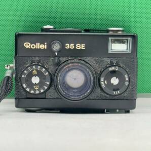 大AW103 Rollei 35SE Lens Sonnar F2.8 40mm コンパクトフィルムカメラ ローライ ブラック の画像2