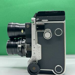 大AW106 MAMIYA C220 Lens SEKOR SUPER F4.5 180mm 二眼カメラ 蛇腹カメラ マミヤ の画像4