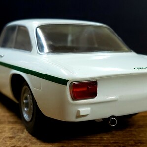  アルファロメオ GTA 1300 ジュニア １/24 グンゼ 完成品 素人素組 Alfa Romeo GTA1300 Juniorの画像3