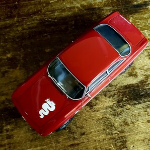 アルファロメオ GTA 1300 ジュニア １/24 グンゼ 完成品 素人素組 Alfa Romeo GTA1300 Juniorの画像5