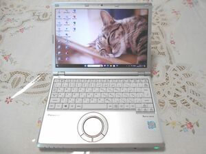 ★工場出荷状態＋ほぼ美品＋DVD＋Win11＋アプリ★ Panasonic Let's note CF-SZ6 Core i5/8GB/SSD256GB/Windows11 Pro/Office2021 NO,0319