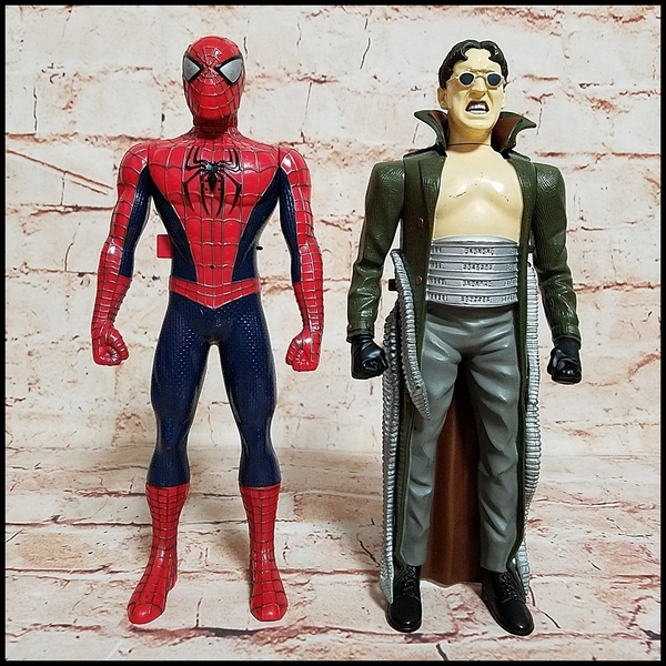 【入手困難】 スパイダーマン ＆ ドック・オック　フィギュア　トーキンク　ドックオック　フィギュア