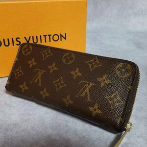 【良好】 VUITTON　ルイヴィトン　モノグラム　ポルトフォイユ クレマンス　フューシャ　ジッピー ウォレット　ファスナー 長財布　M60742