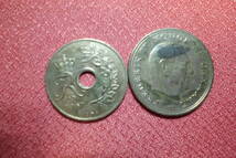 ★☆ デンマーク旧貨幣セット　クローネ・オーレ2種2枚　1963年～1967年　おまとめ外貨 ☆★_画像2
