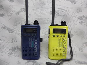 KENWOOD UBZ-L5 通話確認済み 2台 特定小電力トランシーバー
