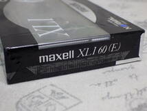 maxell XLⅠ 60 カセットテープ 未開封_画像4