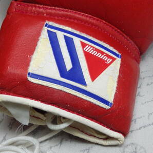 ウイニング ボクシンググローブ 8オンス 年代物 展示用 1990年頃の画像2