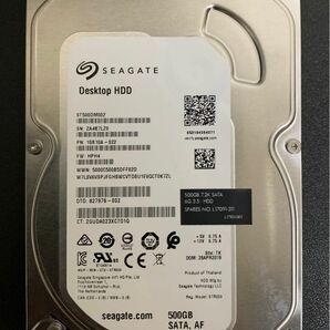 ハードディスク500GB3.5インチ ③ SEAGATE