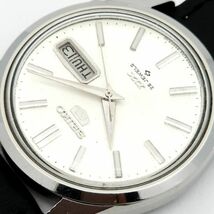 1円 SEIKO セイコー ファイブデラックス 6106-8000 自動巻 動作品 KN02119T（LL 10）_画像7