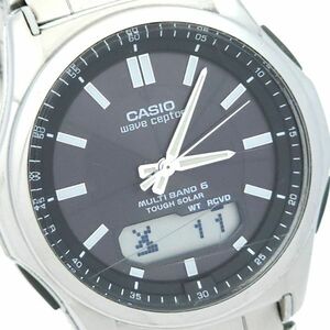 1円 CASIO カシオ ウェーブセプター WVA-M630 ソーラー電波 動作品 KN02108T（LL 80）