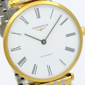 ★良品 1円 LONGINES ロンジン グランドクラシック L4.708.2 自動巻 動作品 裏スケ コンビ KB0228T（NN 47）の画像1