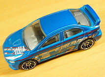 即決! 2010 HW Loose ☆ 2008 ランサー エボリューション 青 Lancer Evolution ランエボ 三菱_画像4