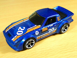 即決! 2012 HW Loose ☆ マツダ RX-7 青 MAZDA RX-7 ブルー