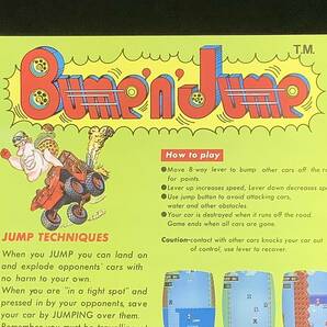 データイースト / チラシ  バーニンラバー / Bump'n'Jump  1982年の画像5