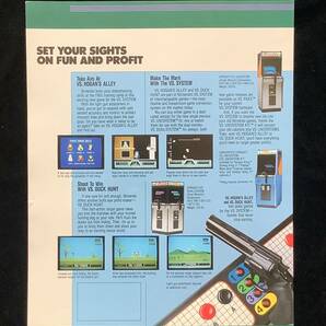 任天堂 / チラシ  VS. HOGAN'S ALLEY AND VS. DUCK HUNT   1985年 の画像4