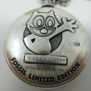 フォッシル フィリックス・ザ・キャット懐中時計 Fossil FELIX THE CAT 【時計動きません】の画像3