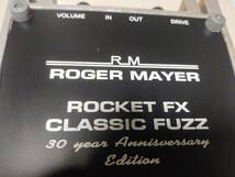 ROGER MAYER　ROCKET　FX　CLASSIC　FUZZ　３０YEAR　中古美品動作品_画像5