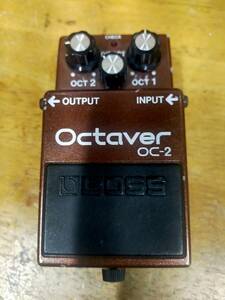 BOSS　Octaver　OC-2　オクターバー　中古　旧ロゴ　割合美品