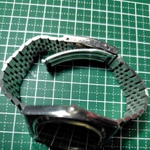 SEIKO　Quartz　セイコー　クオーツ　デイト　メンズ 腕時計　ブラウン文字盤　稼働品　407-0007_画像6