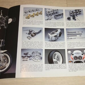 【1990年製 名車】ヤマハ FZR750R OW-01 ヨーロッパ市場 カタログ 旧車 ビンテージ ワールドスーパーバイク YAMAHA MOTOR CO., LTD.の画像4