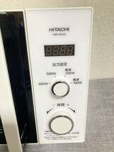 新生活応援価格！！ 電子レンジ HITACHI HMR-BK220 日立 料理 調理家電ターンテーブル_画像2