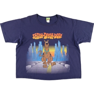 古着 SCOOBY-DOO スクービードゥー キャラクタープリントTシャツ USA製 メンズXL /eaa435005