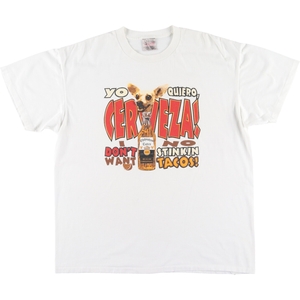 古着 90年代 オニータ ONEITA CORONA EXTRA コロナエキストラ パロディ アドバタイジングTシャツ メンズXL ヴィンテージ /eaa431988