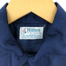 古着 70~80年代 ヒルトン HILTON ボウリングシャツ USA製 メンズL ヴィンテージ /eaa431968_画像3