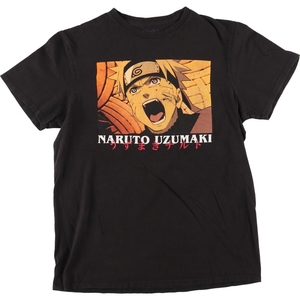 古着 NARUTO ナルト キャラクタープリントTシャツ メンズM /eaa435325