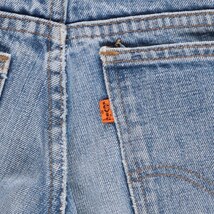 古着 70年代 リーバイス Levi's ベルボトムデニムパンツ レディースL(w28) ヴィンテージ /eaa435016_画像3