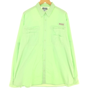 古着 00年代 コロンビア Columbia PFG ボタンダウン 長袖 フィッシングシャツ メンズXL /eaa431613