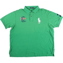 古着 ビッグサイズ ラルフローレン Ralph Lauren POLO RALPH LAUREN ビッグポニー 半袖 ポロシャツ メンズXXXL /eaa427573_画像1