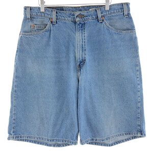 古着 90年代 リーバイス Levi's 560 LOOSE FIT デニムショーツ ハーフパンツ USA製 メンズw35 ヴィンテージ /eaa382544