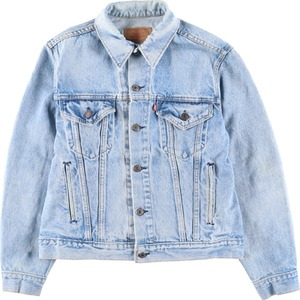 古着 90年代 リーバイス Levi's 70506-0214 デニムジャケット Gジャン USA製 レディースL ヴィンテージ /eaa435037