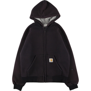 古着 カーハート Carhartt スウェットフルジップパーカー メンズL /eaa423085