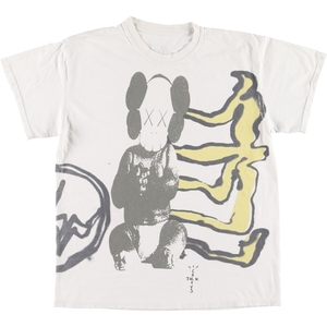 古着 カクタスジャック CACTUS JACK TRAVIS SCOTT トラヴィススコット KAWS カウズ バンドTシャツ バンT メンズS /eaa436264