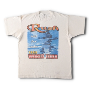 古着 90年代 UNKNOWN RUSH 1996 WORLD TOUR バンドTシャツ バンT メンズXL ヴィンテージ /evb004747