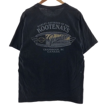 古着 ハーレーダビッドソン Harley-Davidson HANES モーターサイクル バイクTシャツ メンズL /eaa382779_画像2