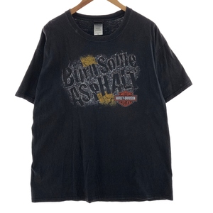 古着 ハーレーダビッドソン Harley-Davidson モーターサイクル バイクTシャツ メンズXL /eaa382782