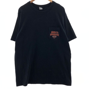 古着 00年代 ハーレーダビッドソン Harley-Davidson モーターサイクル バイクTシャツ USA製 メンズXXL /eaa382802