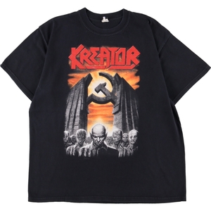 古着 アンビル anvil KREATOR クリーター バンドTシャツ バンT メンズL /eaa343154