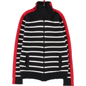  old clothes Ralph Lauren Ralph Lauren LAUREN ACTIVE full Zip high‐necked cotton knitted cardigan lady's S /eaa435742