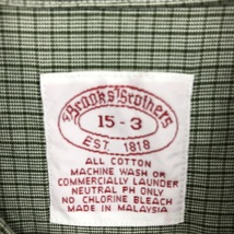 古着 ブルックスブラザーズ Brooks Brothers Est.1818 長袖 ボタンダウンチェックシャツ メンズM /eaa433878_画像3