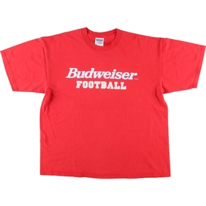 古着 ギルダン GILDAN Budweiser バドワイザー アドバタイジングTシャツ メンズXL /eaa433825